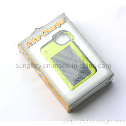 Solar Cellphone Chargers, Solar Mobile Phone Charger with LED Light